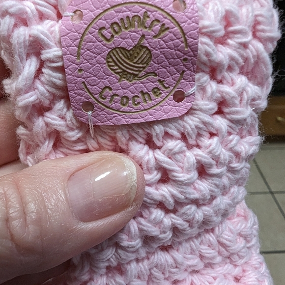 💞 2/$20 HAND CRAFTED Crocheted Towel Topper Hand Made - Picture 6 of 9